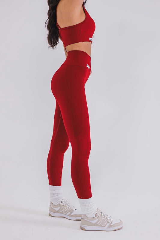 Amplify Legging - Scarlet