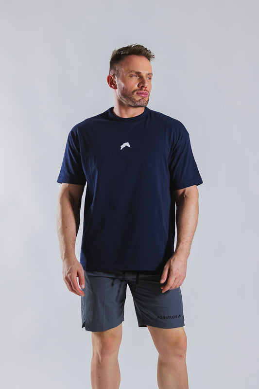 Oversize Tee - Blu Navy
