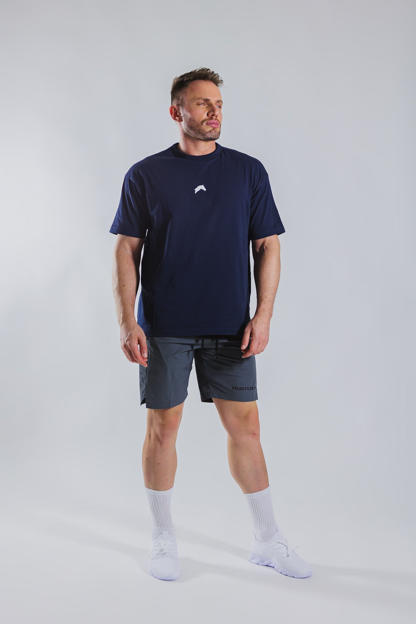 Oversize Tee - Blu Navy